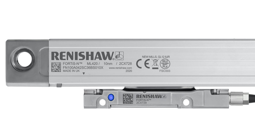 Renishaw showcases FORTiS™ range of next-generation enclosed linear absolute encoders at IMTS 2022